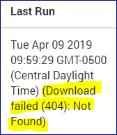 error