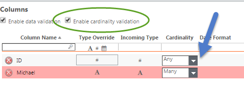 Enable Cardinality