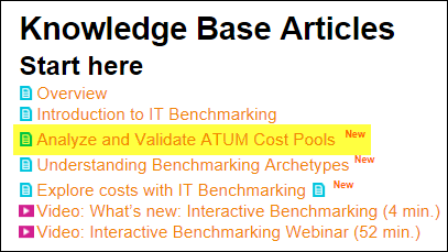 Central location of NEW Knowledge Base documents | Platform