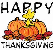 Image result for thanksgiving cartoon snoopy