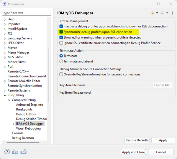 What's new in IBM z/OS Debugger 16.0.1