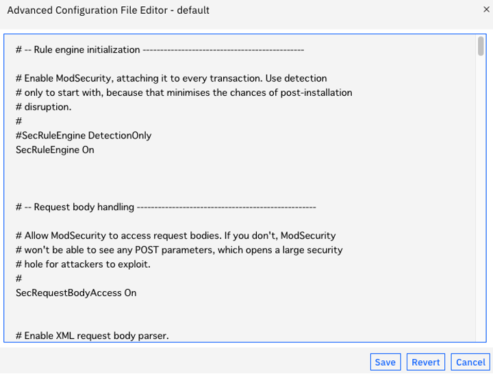 How IBM Security Verify Access makes use of  Application Firewall