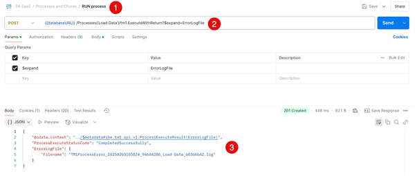 Managing Planning Analytics as a Service Files using API requests