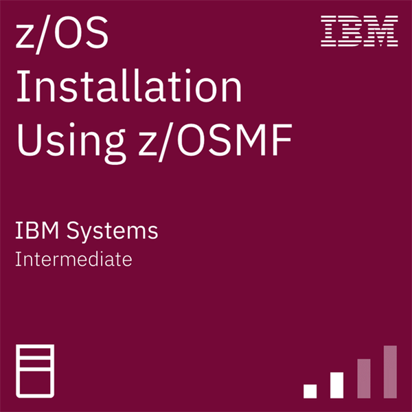 z/OS Installation Using z/OSMF Badge