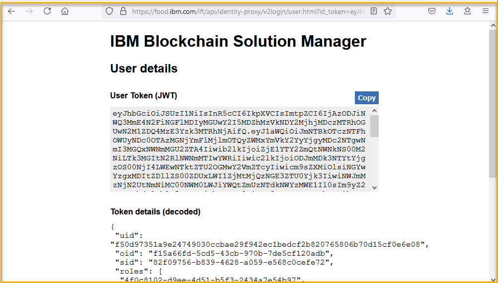 Identity proxy JWT