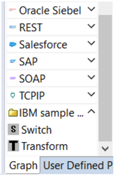IBM App Connect Enterprise Toolkit not showing a user-defined node.