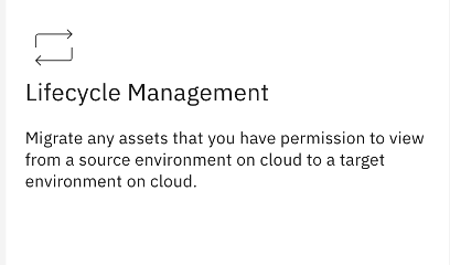 Lifecycle Management タイル