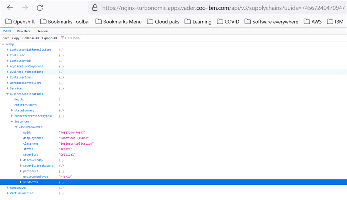 Understanding Turbonomic APIs for External Integrations