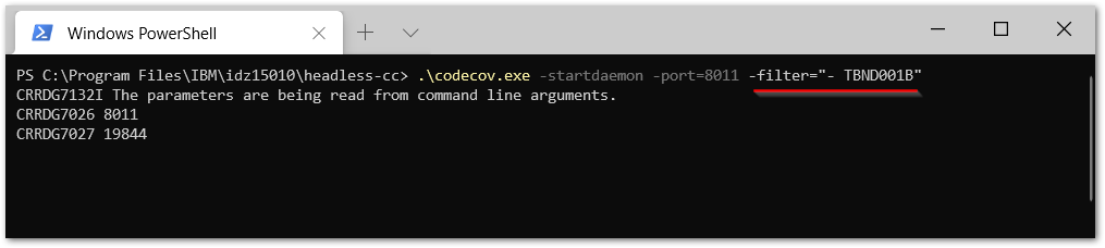 Introducing Code Coverage filter support in IDz 15.0.1