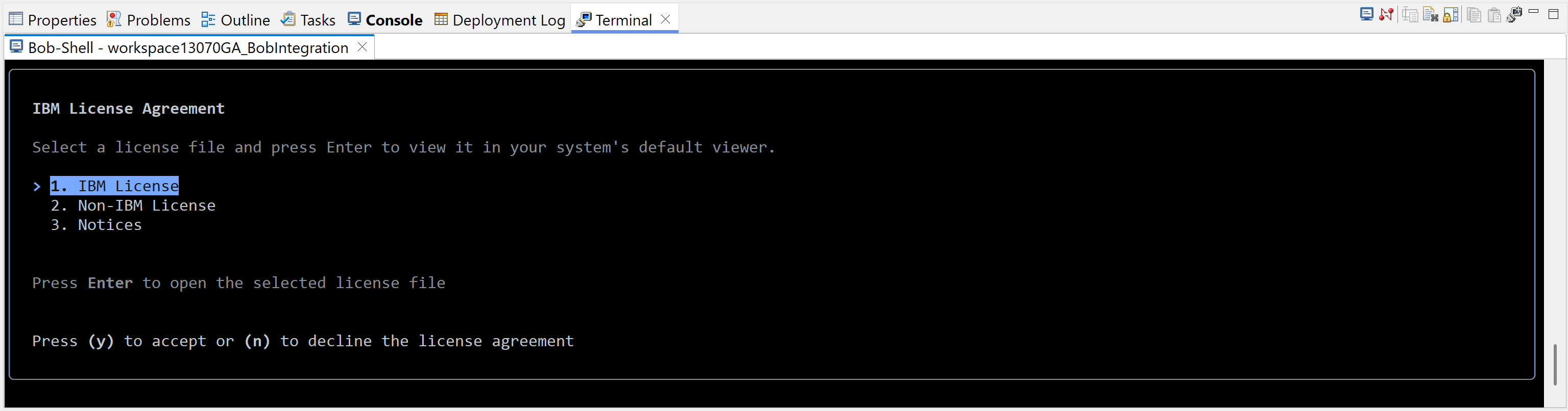 Using IBM Bob in the ACE Toolkit