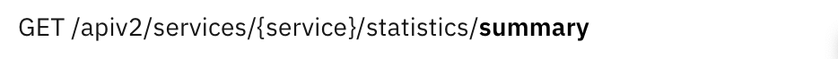 Service-Level Statistics