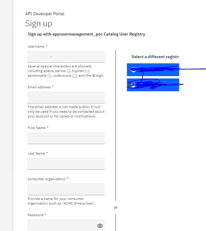 when using local registry
