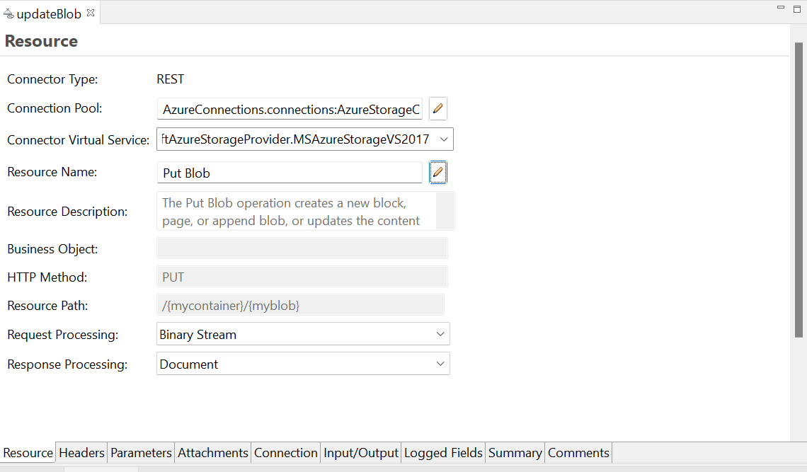 Select the resource name