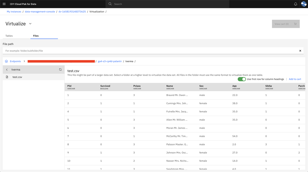 Virtualization Table Simplified Data Management in Cloud Pak for Data – Working with ...