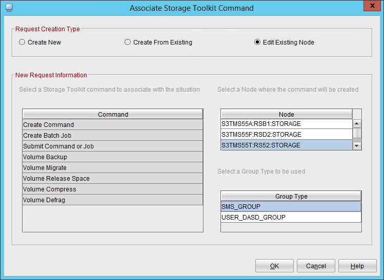 Add new node to existing situations