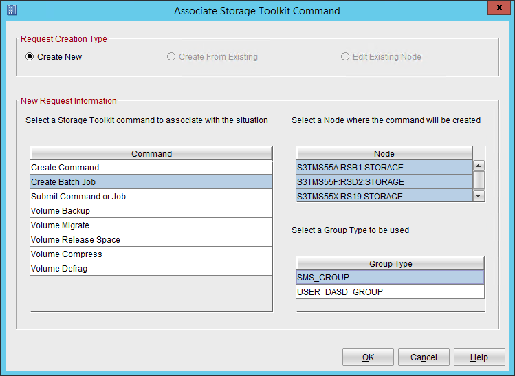 Create Storage Toolkit Action