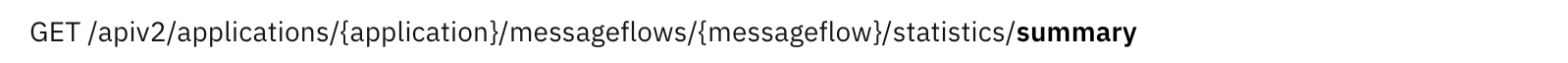 MessageFlow-Level Statistics