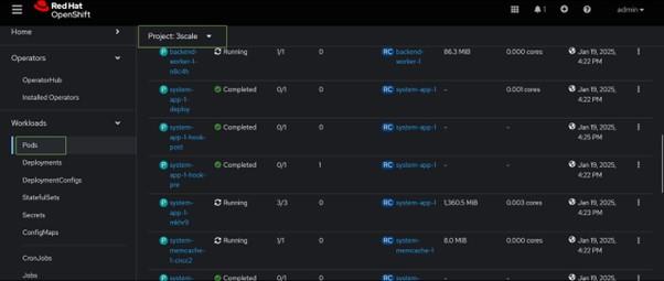 Red Hat 3scale API Management platform with external Redis HA on IBM Power