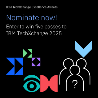Submit exciting OMS achievements and be recognized by your peers at TechXchange