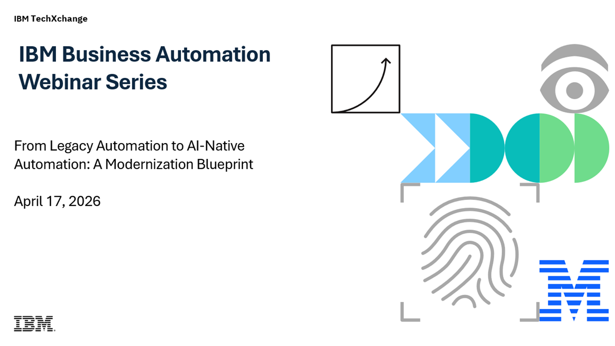 Cloud Pak for Business Automation - IBM Community
