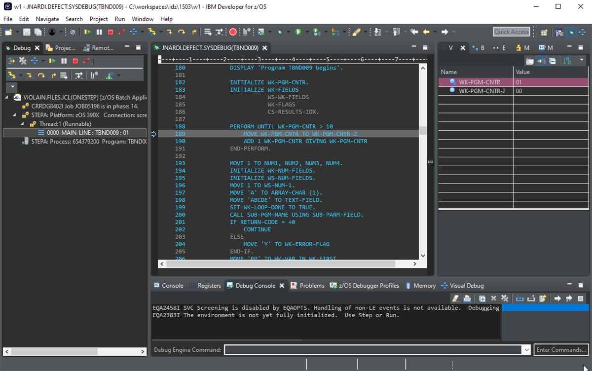What's new in IBM z/OS Debugger 15.0.3