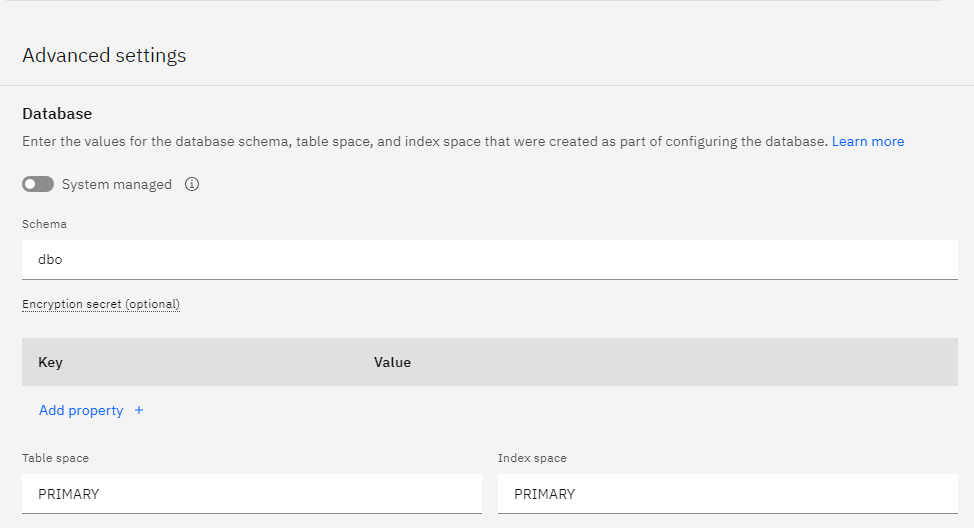MAS-Manage with SQL database issue | Maximo
