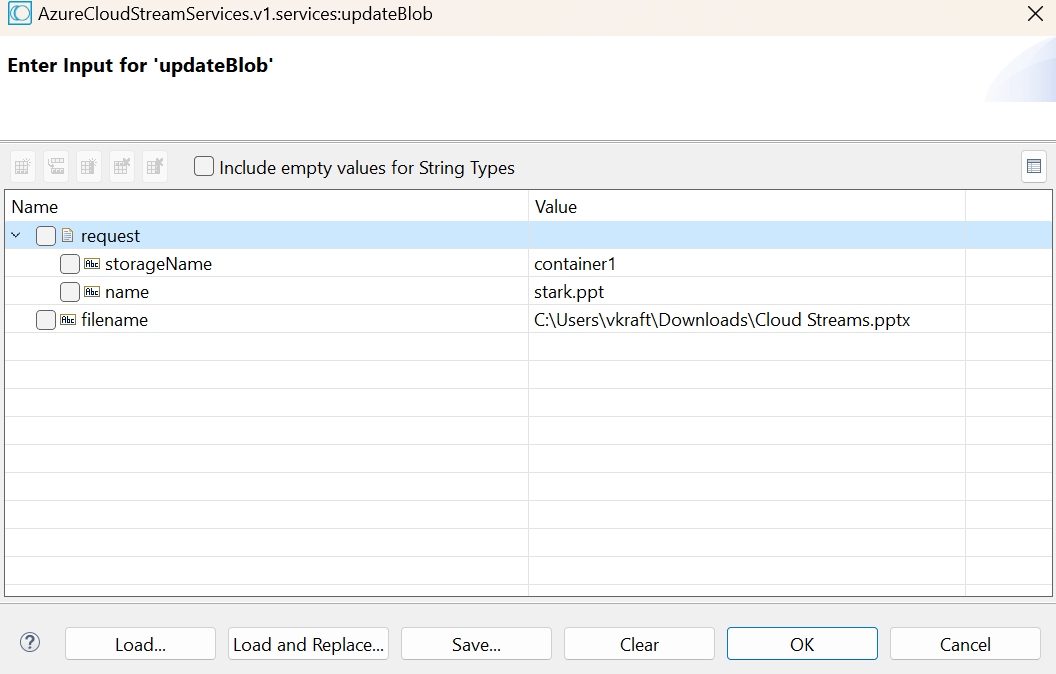 here in this screenshot we shown that how to pass the request inputs please check and follow