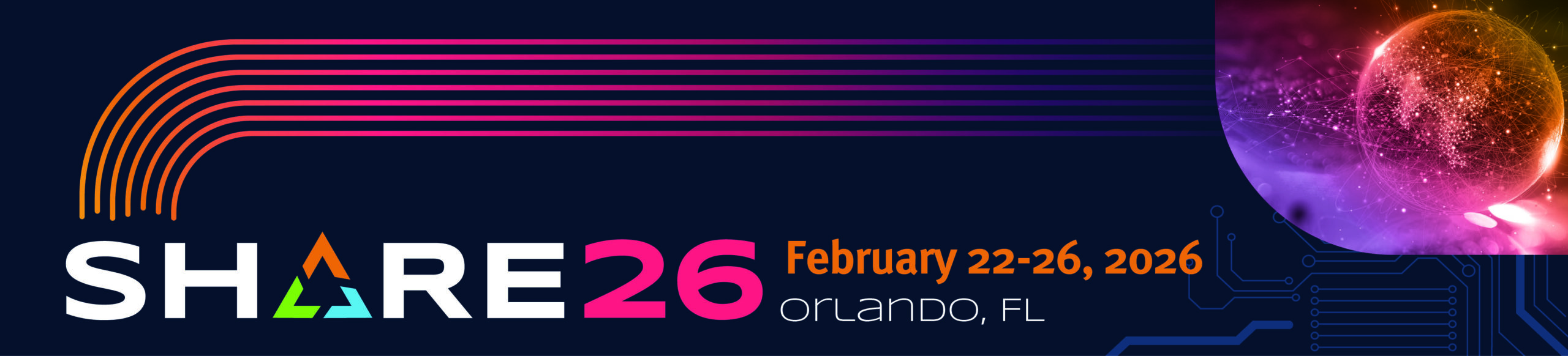 SHARE Orlando 2026 logo