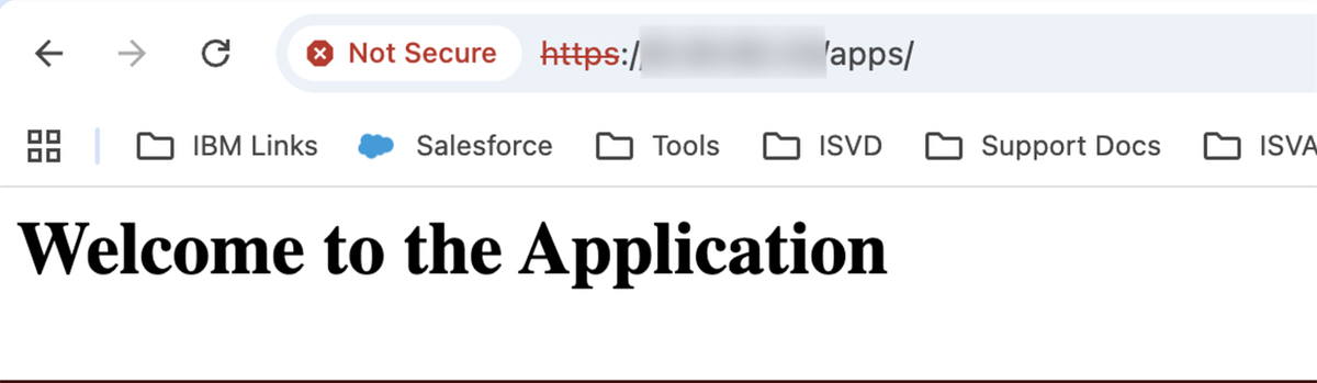 Redirecting to a Customised page via IBM Verify Identity Access during ...