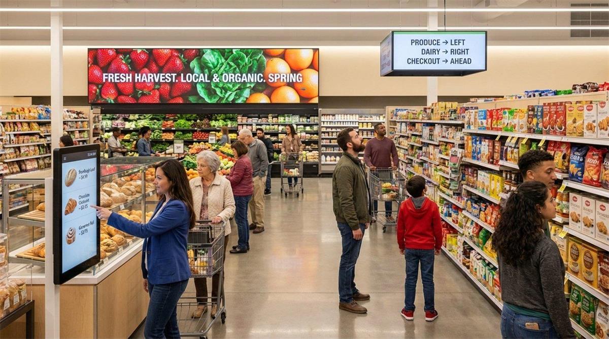 Discover how retail media digital signage is transforming in-store experiences by improving customer engagement, communication, and retail decision-making. 