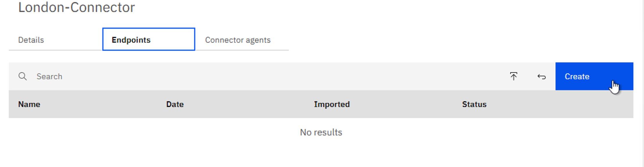 エンドポイントの作成