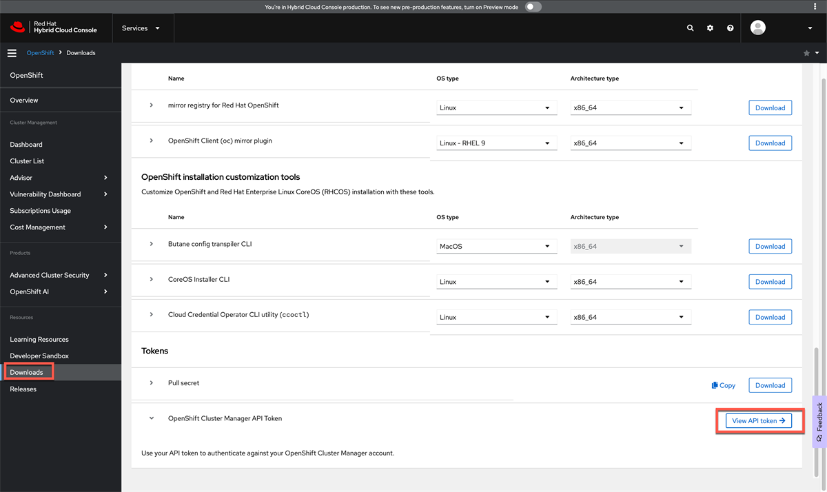 Using a Script with the OpenShift Installer API