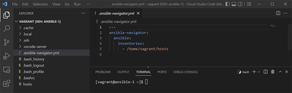 Use Vagrant to create a CentOS environment for Ansible development