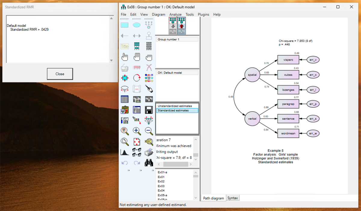 85 Rmr Seeking Assistance with AMOS 29 - Standardized RMR plug-in | SPSS ...