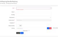 We need to select bot instance to complete the data mappings