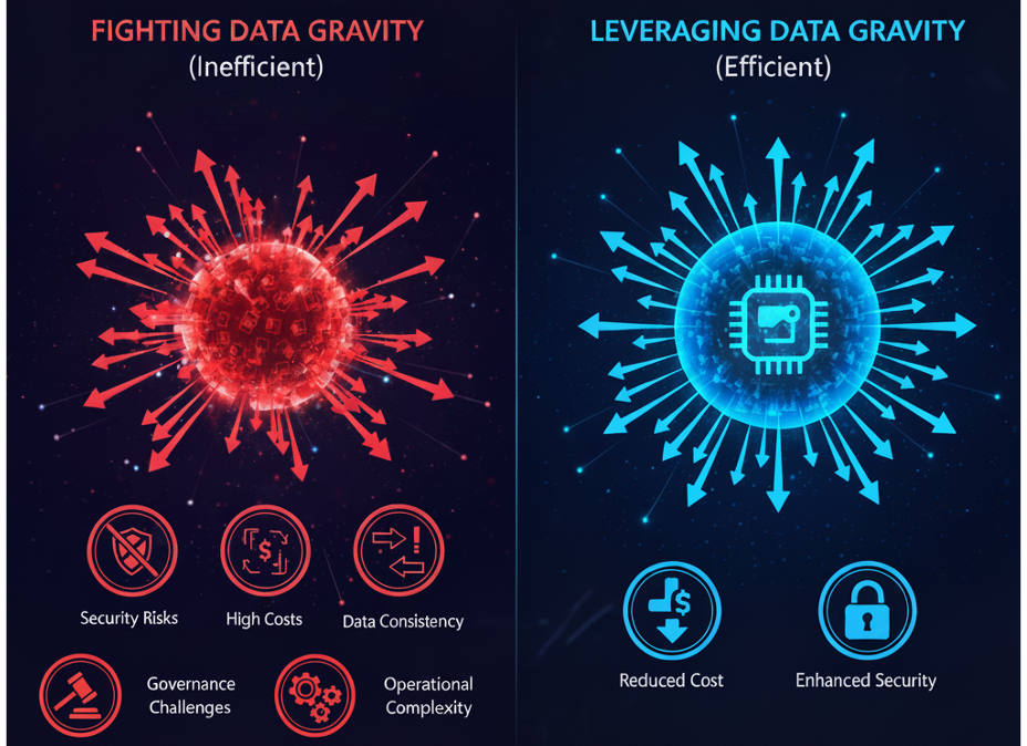 Cost of Fighting Data Gravity