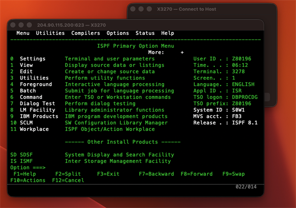 Introducing X3270: A free, native macOS TN3270 terminal emulator (MIT ...
