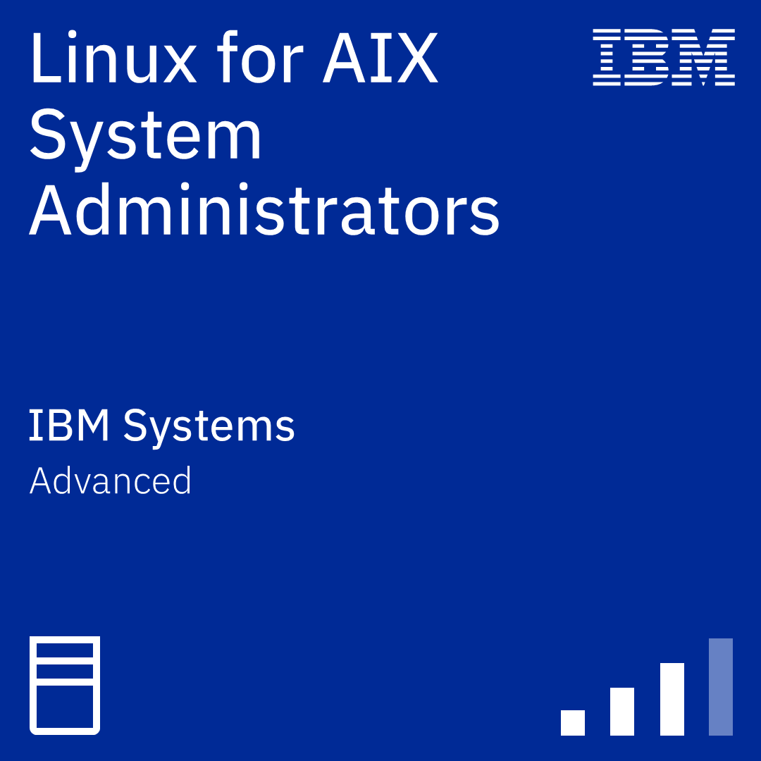Linux for AIX System Administrators digital badge