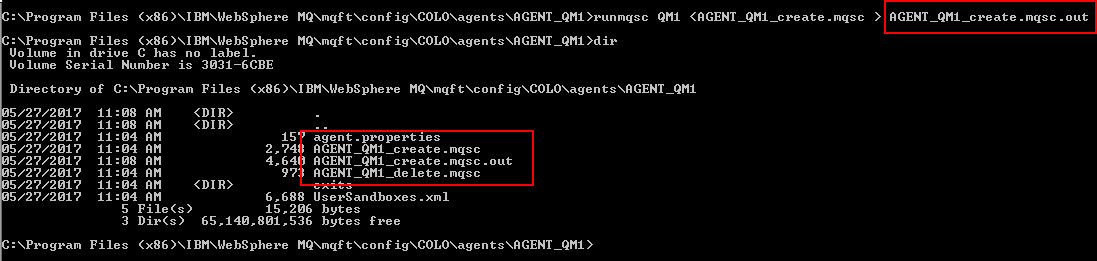 Mqsc Model Command MQ - IBM Community