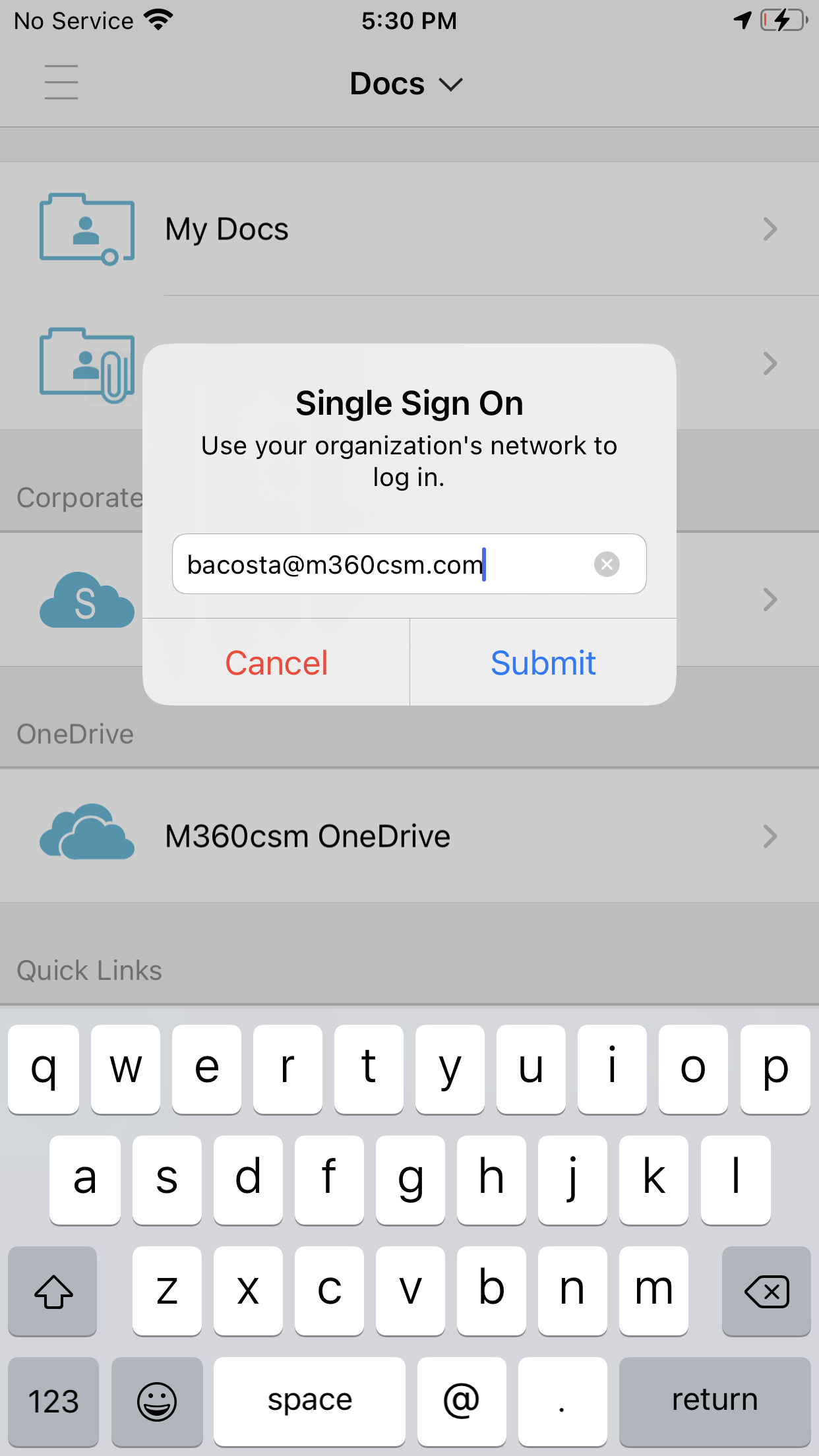 Setting up Modern Authentication for MaaS360 Part1 (Mail Access)