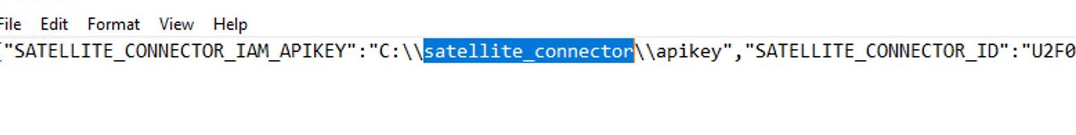 APIキーのパス指定