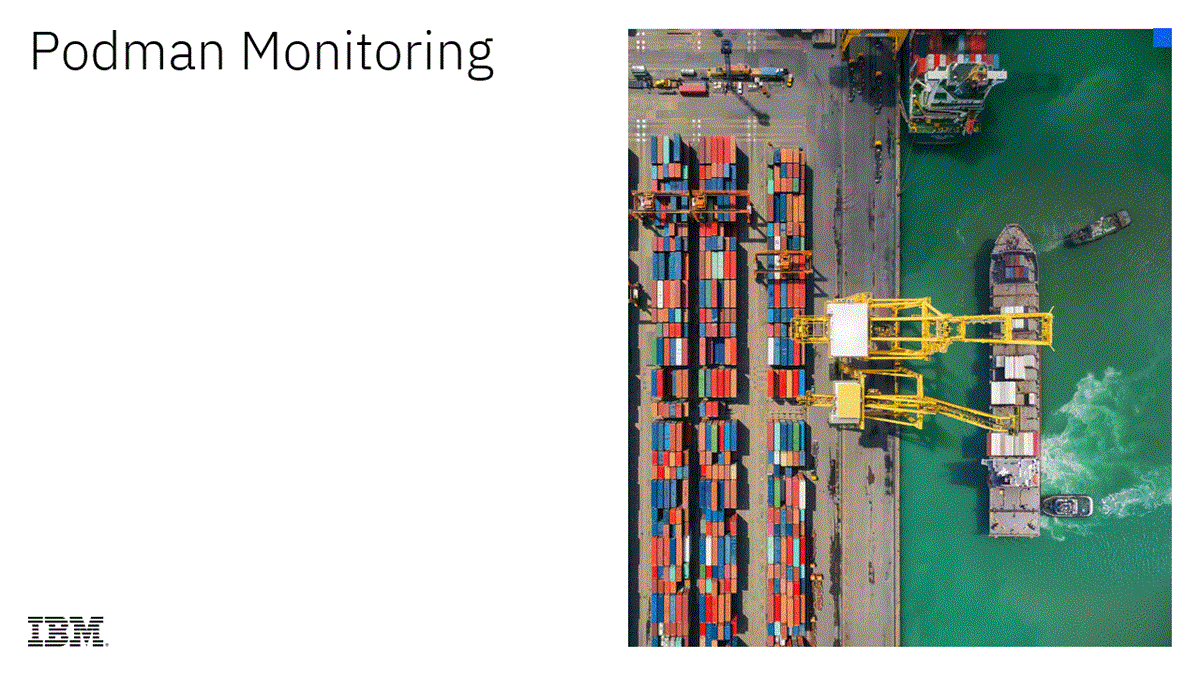 IBM Z System Automation 4.3 Use Case Automating Podman Containers