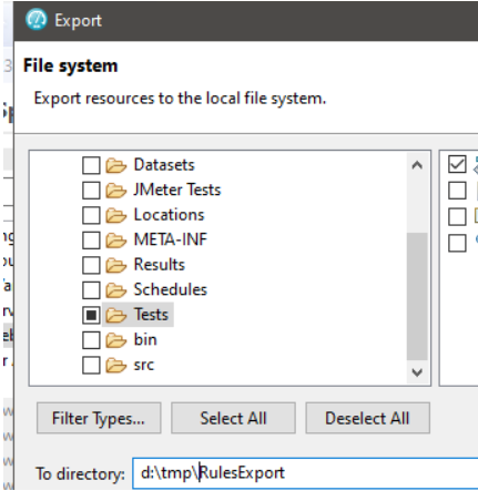 Export > General > File System image