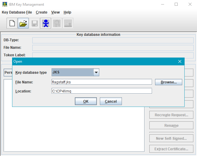 Recipe Connect to MQ on CP4I with RFHUtil