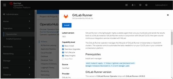 Ibm Gitlab GitLab Runner Operator on IBM Power
