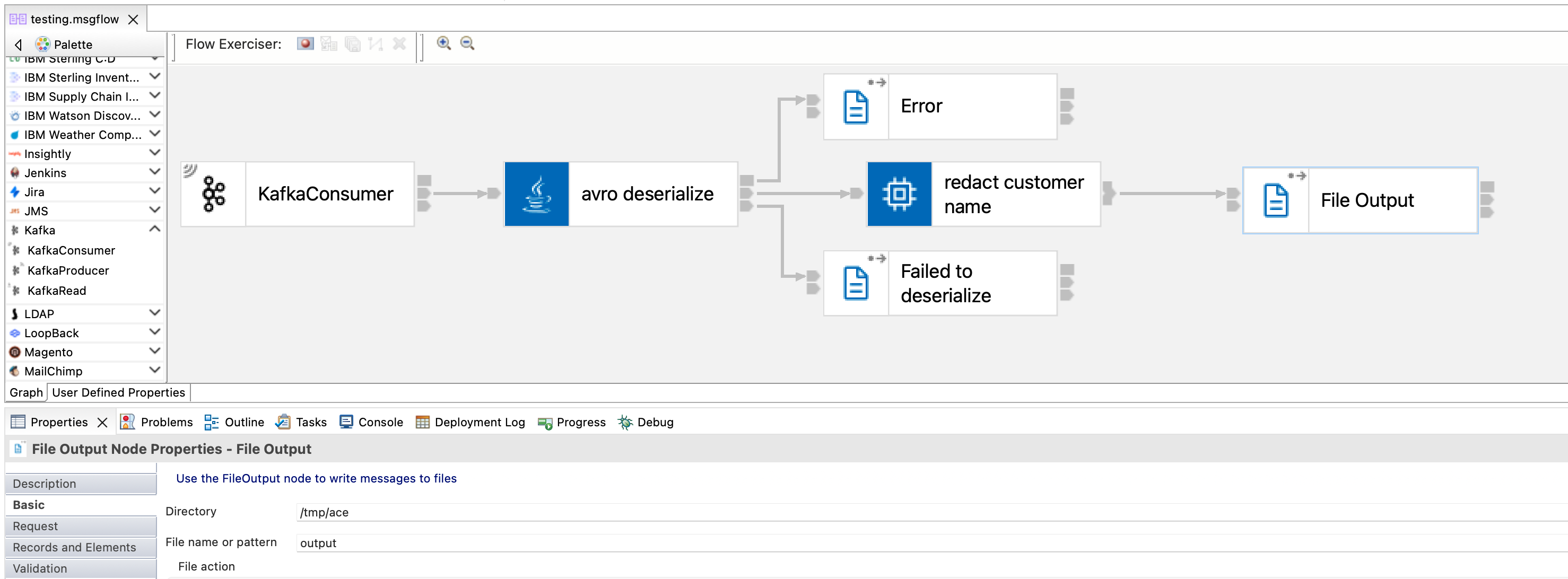 Processing Apache Avro-serialized messages from Kafka using IBM App ...