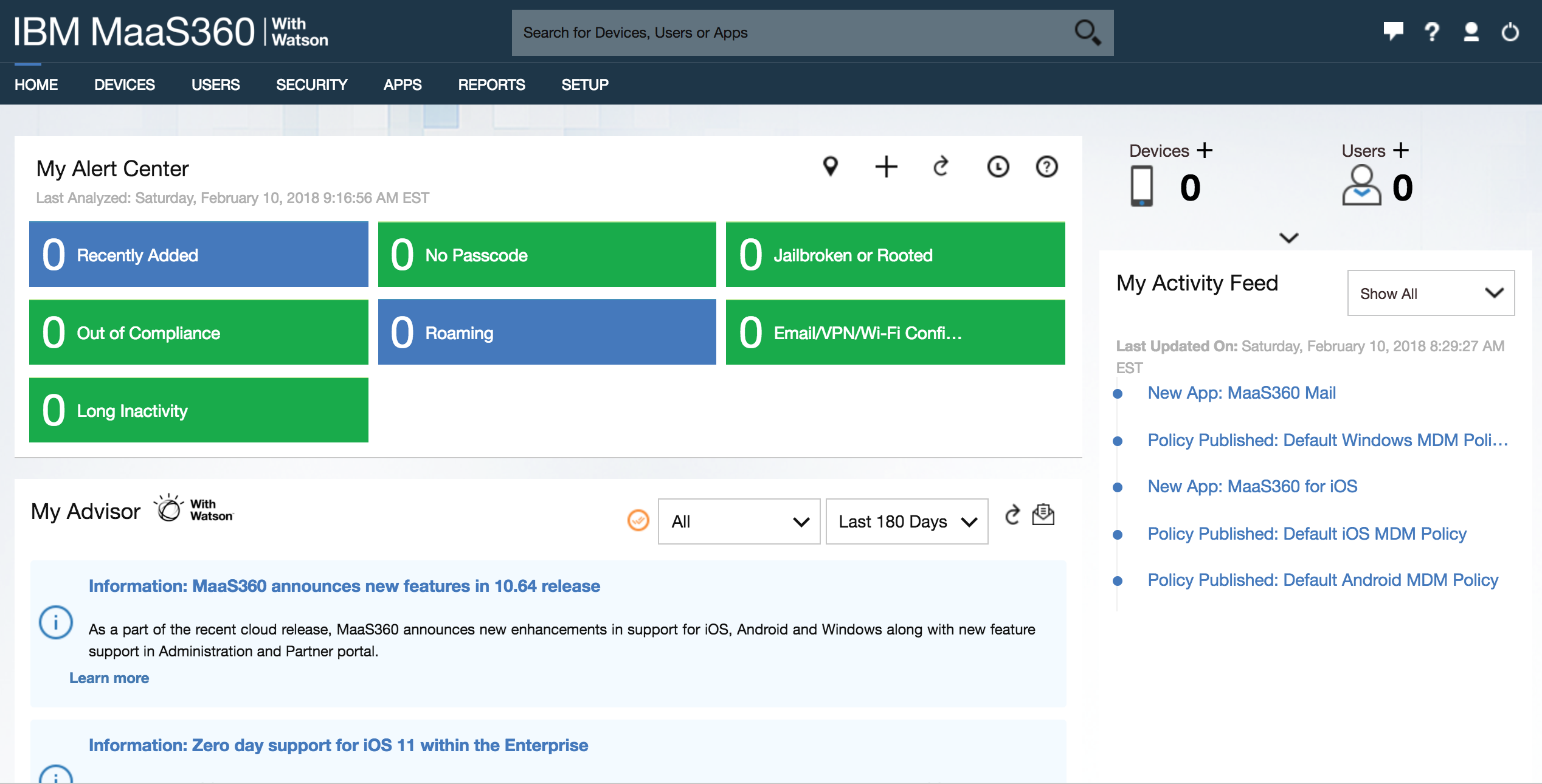 Introducing The New MaaS360 Admin UI