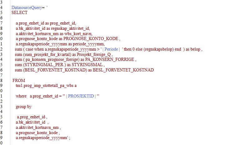 Based on this a SQL is sent to database