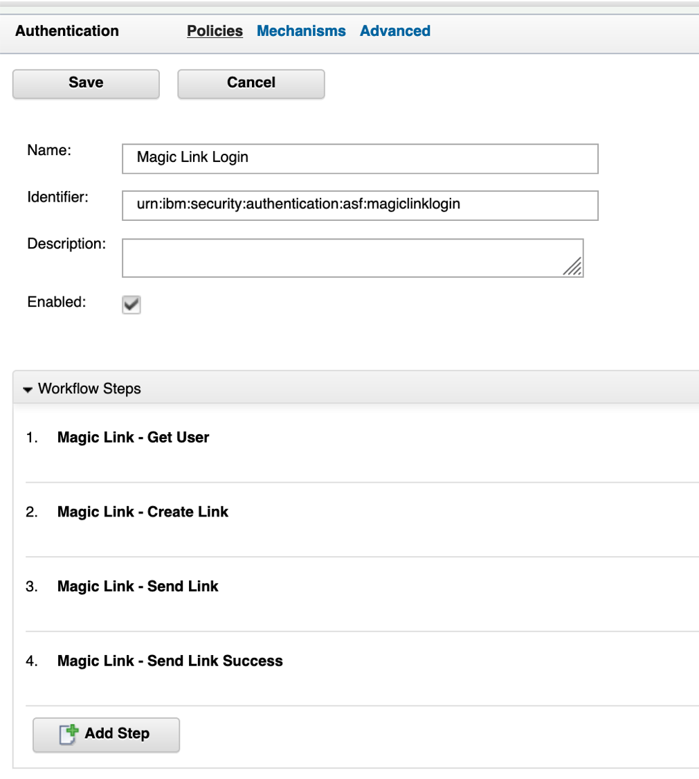 Magic Link Login MagicLinkLoginPolicy.png