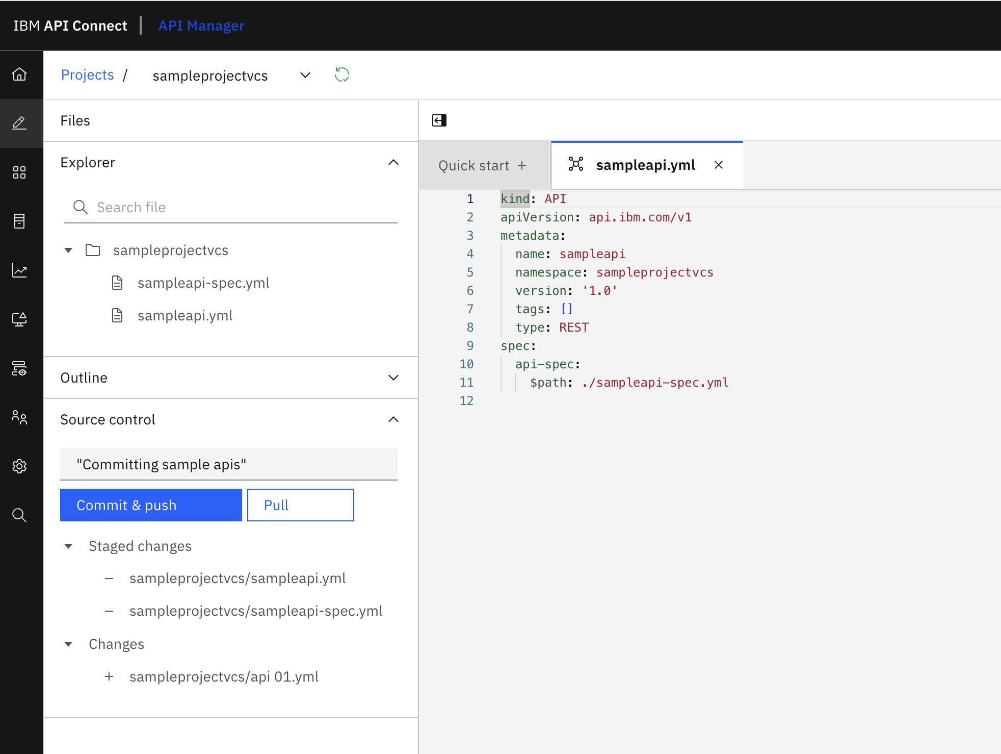 IBM API Connect v12: Managing API Studio Assets via your Version ...